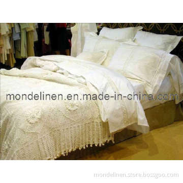 Linen Duvet Cover Pillowcase Bedding Set (BL-002)